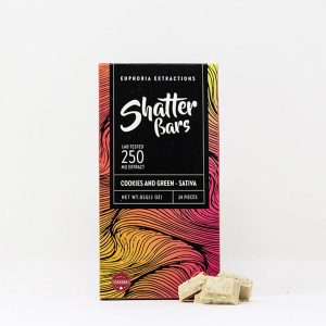 Buy Euphoria Extractions - Shatter Bar - Cookies And Green (Sativa) at BudExpressNOW Online Shop