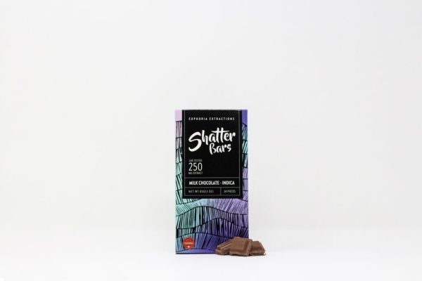 Buy Euphoria Extractions - Shatter Bar - Milk Chocolate (Indica) at BudExpressNOW Online Shop
