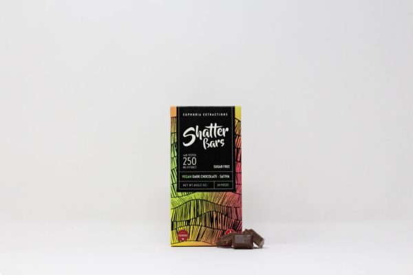 Buy Euphoria Extractions - Shatter Bar - Vegan Dark Chocolate (Sativa) at BudExpressNOW Online Shop