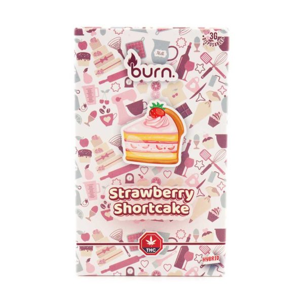 Buy Burn Extracts - Strawberry Shortcake 3ML Mega Sized Disposable Pen at BudExpressNOW Online Shop