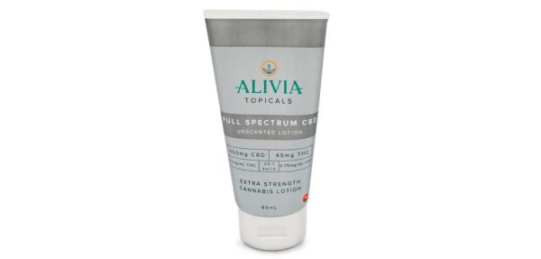 Buy ALIVIA Topicals - Full Spectrum CBD Lotion - Unscented (2oz) at BudExpressNOW Online shop
