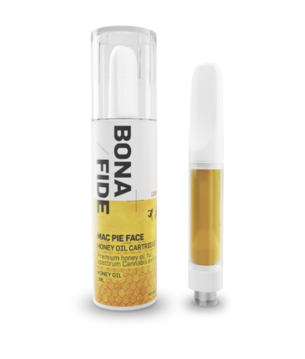Buy Bonafide – Honey Oil Cartridge - Mac Pie Face 1ML THC at BudExpressNOW Online Shop