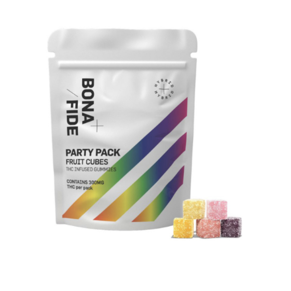 Buy Bonafide – Fruit Pack Fruit Cubes 300MG THC (Hybrid) Online Shop