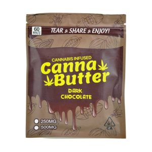 Buy Canna Butter - Dark Chocolate 500MG THC Online Shop