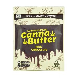 Buy Canna Butter - Milk Chocolate 500MG THC Online Shop