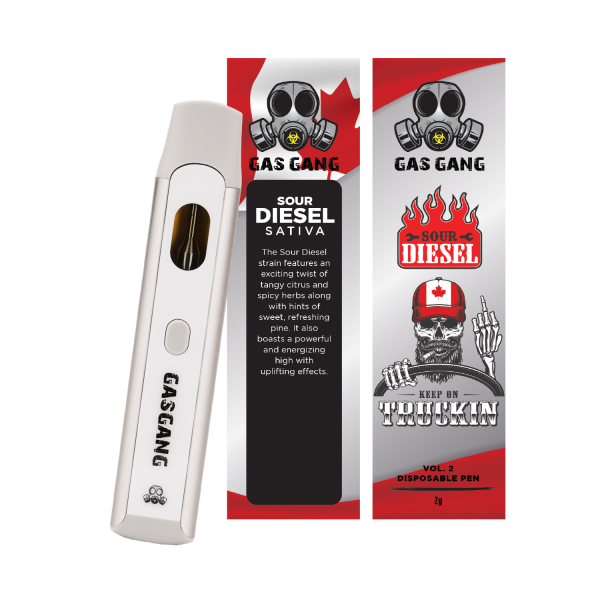 Buy Gas Gang Sour Diesel Disposable Pen at BudExpressNOW Online Shop.