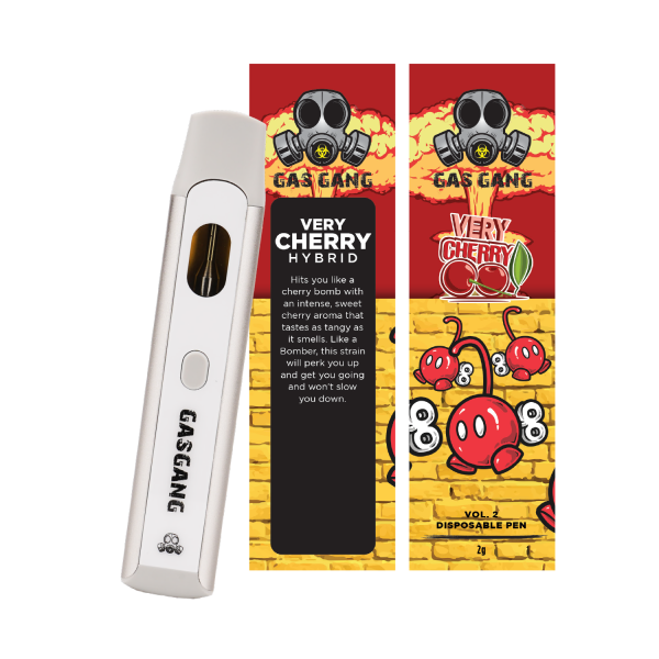 Buy Gas Gang - Very Cherry Disposable Pen at BudExpressNOW Online Shop.