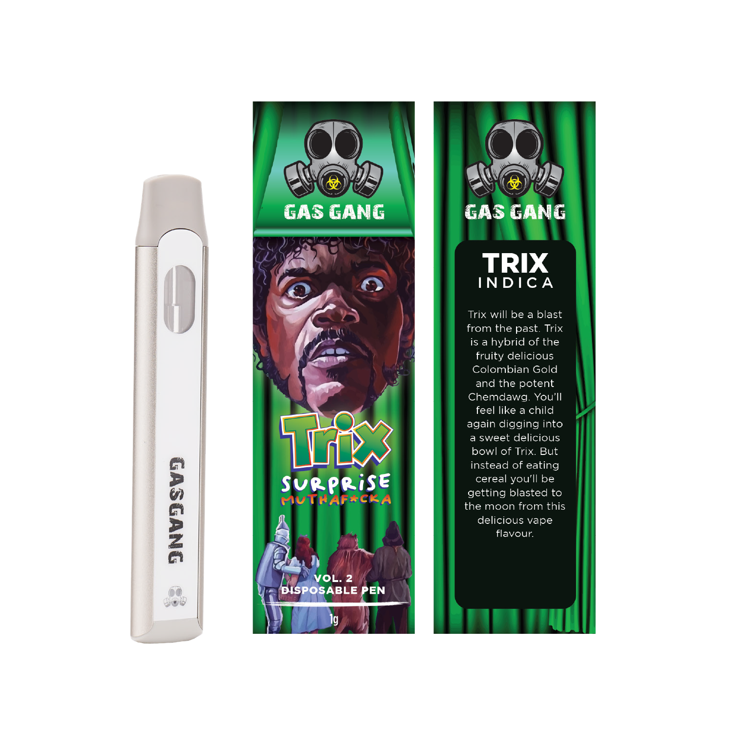 Buy Gas Gang - Trix Disposable Pen at BudExpressNOW Online Shop.