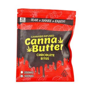Buy Canna Butter - Chocolate Bites 500MG THC Online Shop