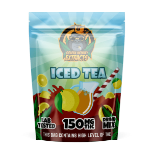 Buy Golden Monkey Extracts - Ice Tea Drink Mix 150mg THC at BudExpressNOW Online Shop