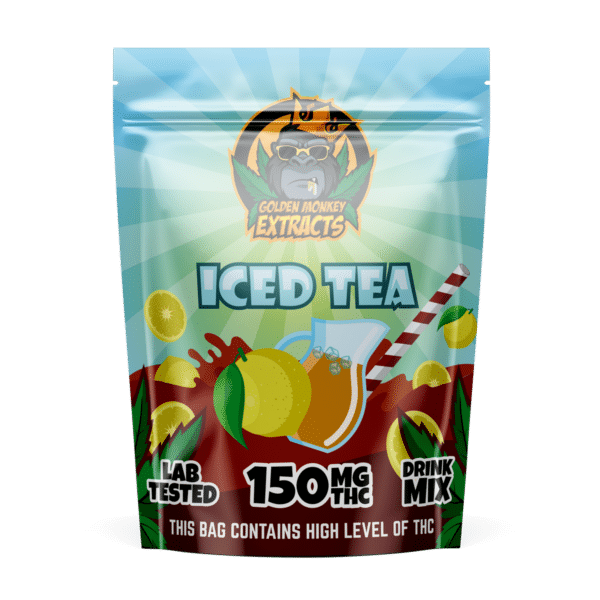 Buy Golden Monkey Extracts - Ice Tea Drink Mix 150mg THC at BudExpressNOW Online Shop