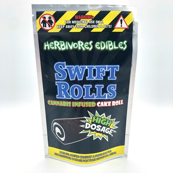 Buy Herbivores Edibles - Swift Rolls 500mg THC at BudExpressNOW Online Shop
