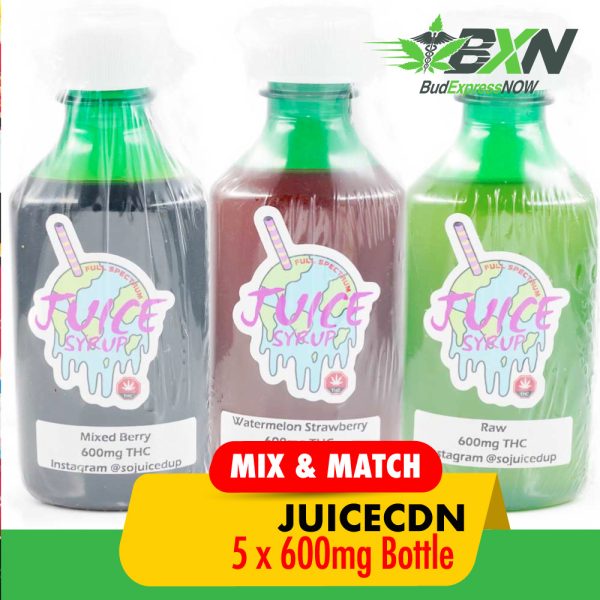 Buy JuiceCDN 600mg THC Mix & Match 5 Budexpressnow Online Shop