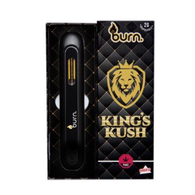 Buy Burn Extracts - King's Kush 2ML Mega Sized Disposable Pen at BudExpressNOW Online Shop