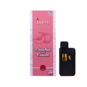 Buy Burn Extracts - Peaches And Cream 3ML Mega Sized Disposable Pen at BudExpressNOW Online Shop