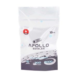 Buy Apollo Edibles – Blue Raspberry Shooting Stars 2000mg THC Indica at Budexpressnow Online Shop