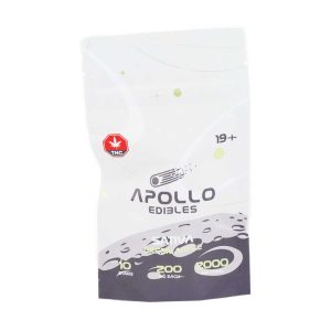 Buy Apollo Edibles – Green Apple Shooting Stars 2000mg THC Sativa at Budexpressnow Online Shop