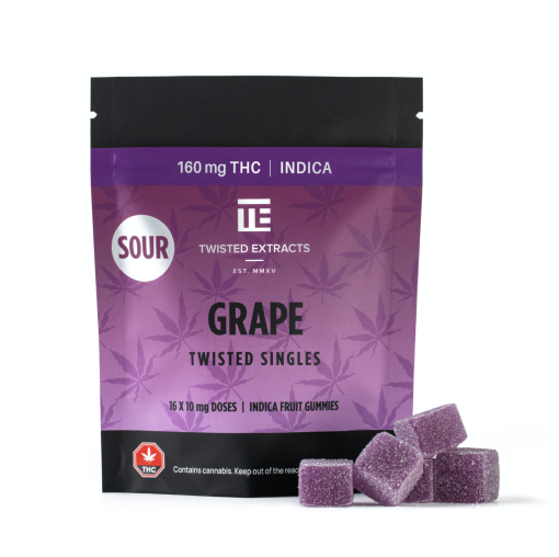 twisted single grape twisted single grape