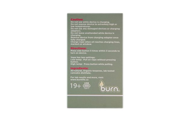 Buy Burn Extracts - Lemon Cake 3ML Mega Sized Disposable Pen at Budexpressnow Online Shop