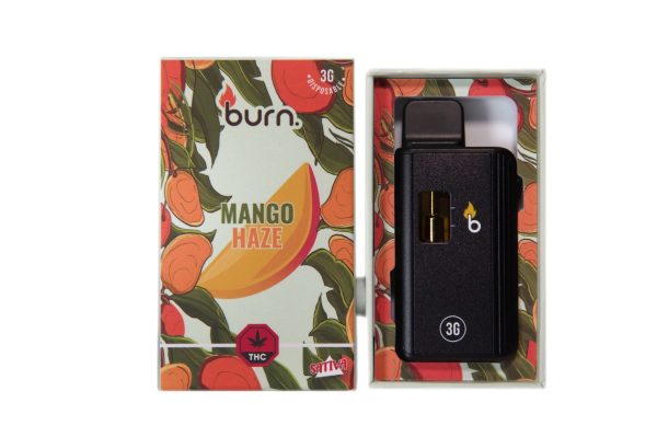 Buy Burn Extracts - Mango Haze 3ML Mega Sized Disposable Pen at Budexpressnow Online Shop