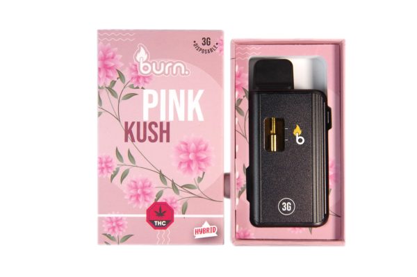 Buy Burn Extracts - Pink Kush 3ML Mega Sized Disposable Pen at Budexpressnow Online Shop