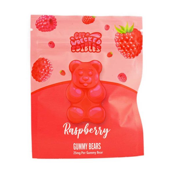raspberry gummy bears edibles