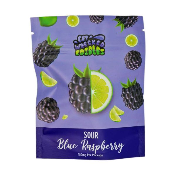 sour blue raspberry edibles