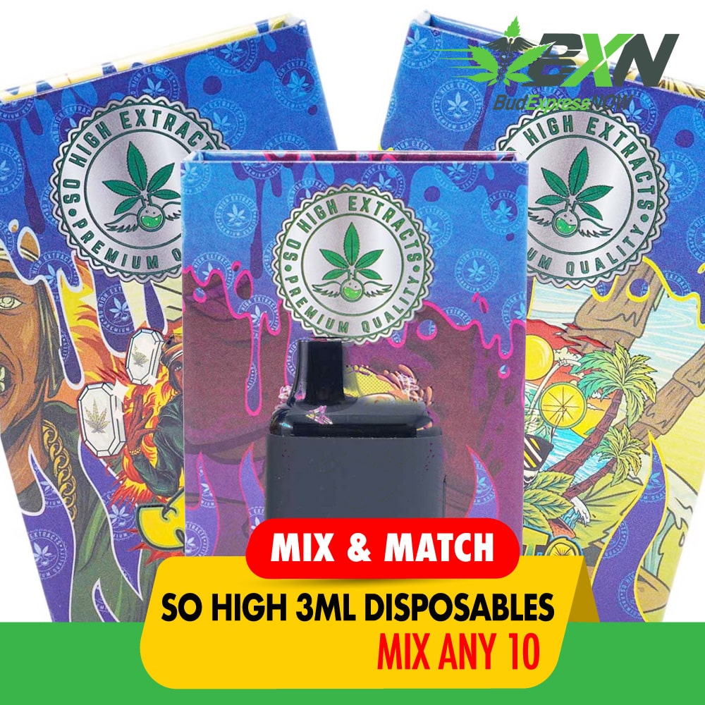 Buy So High Extracts Disposable Pens 3ML - Mix N Match 10 at BudExpressNOW Online Shop