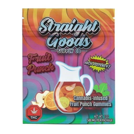 Straight Goods Edibles – Fruit Punch mg THC