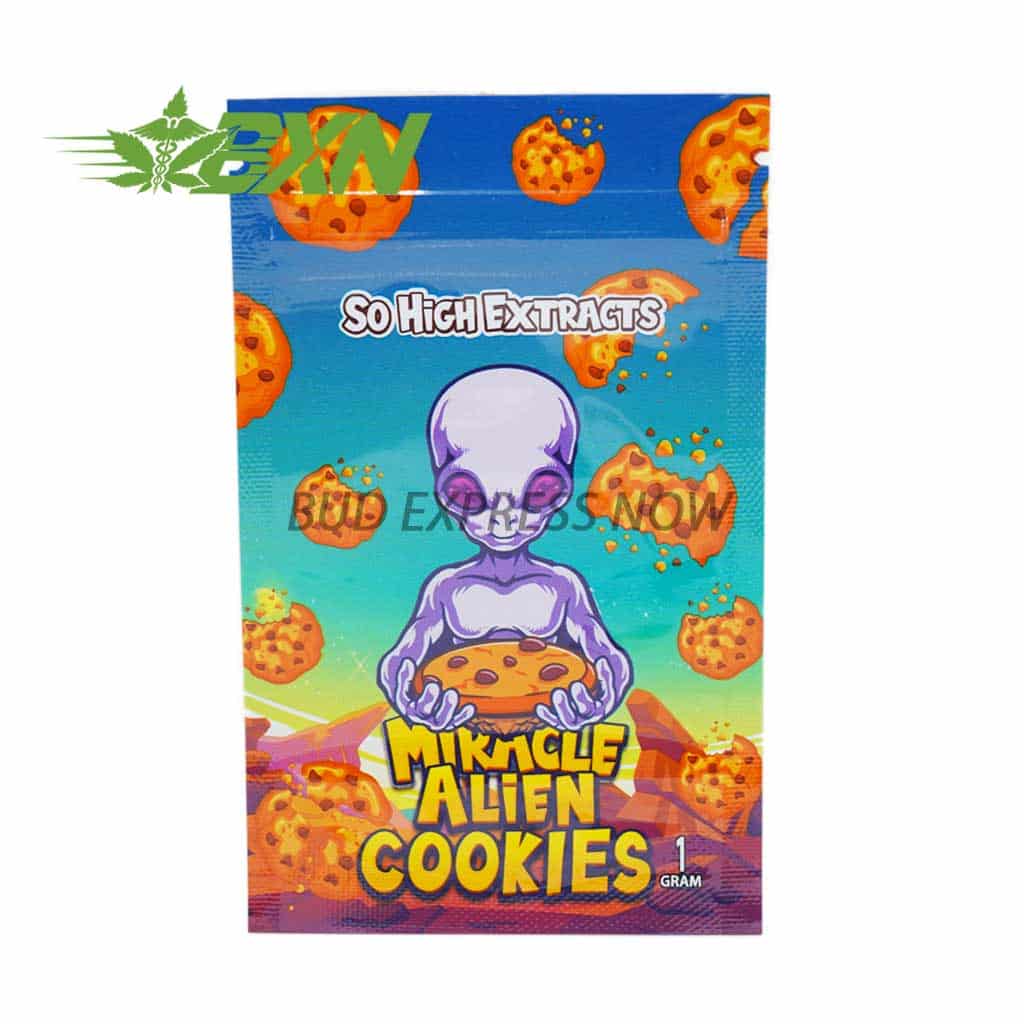 Buy So High Extracts Premium Shatter - Miracle Alien Cookies at BudExpressNOW Online