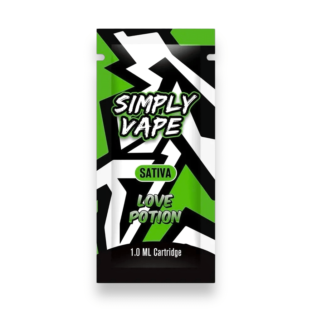 Love-Potion Buy Simply Vapes – THC Cartridge Love Potion 1ML (Sativa)) at Budexpressnow Online Shop