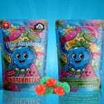 Buy Sky High Edibles - Blue Raspberry + Watermelon Gummy 3000mg THC at Budexpressnow Online Shop