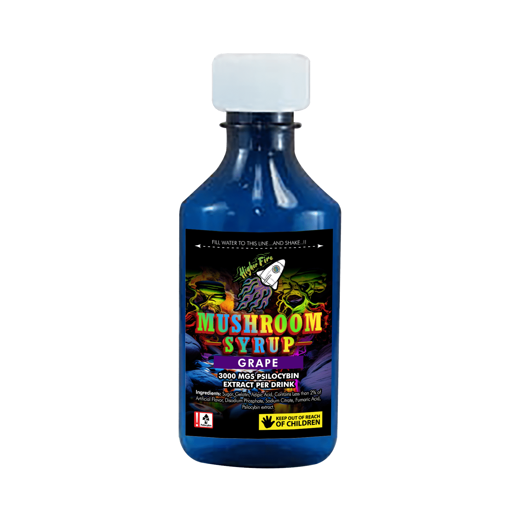 Buy Higher Fire Extracts – Mushroom Syrup – Grape 3000mg Psilocybin Psilocybin At BudExpressNOW Online Shop