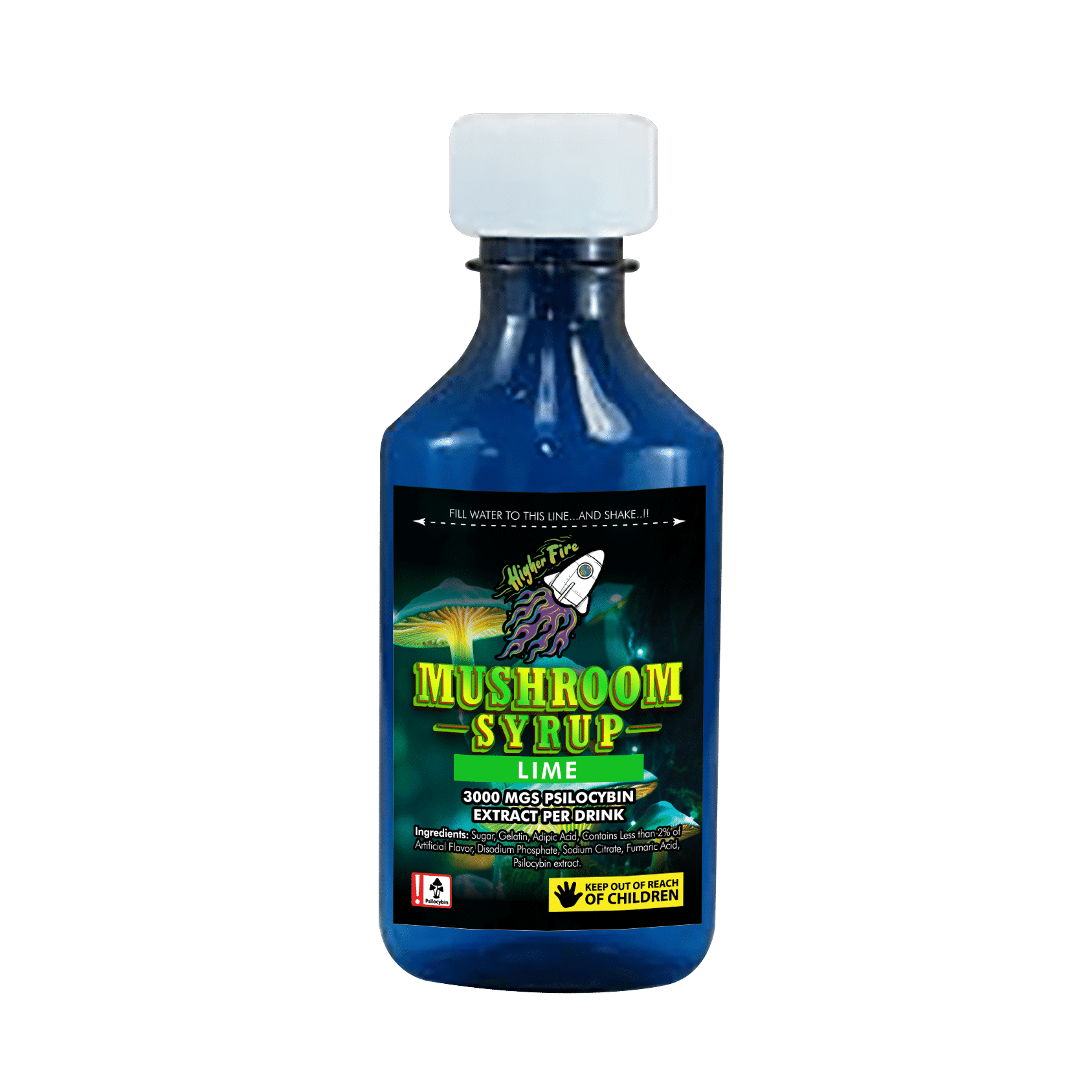 lime Buy Higher Fire Extracts – Mushroom Syrup – Lime 3000mg Psilocybin At BudExpressNOW Online Shop