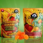 Buy Sky High Edibles - Strawberry Banana + Citrus Blossom Gummy 3000mg THC at Budexpressnow Online Shop