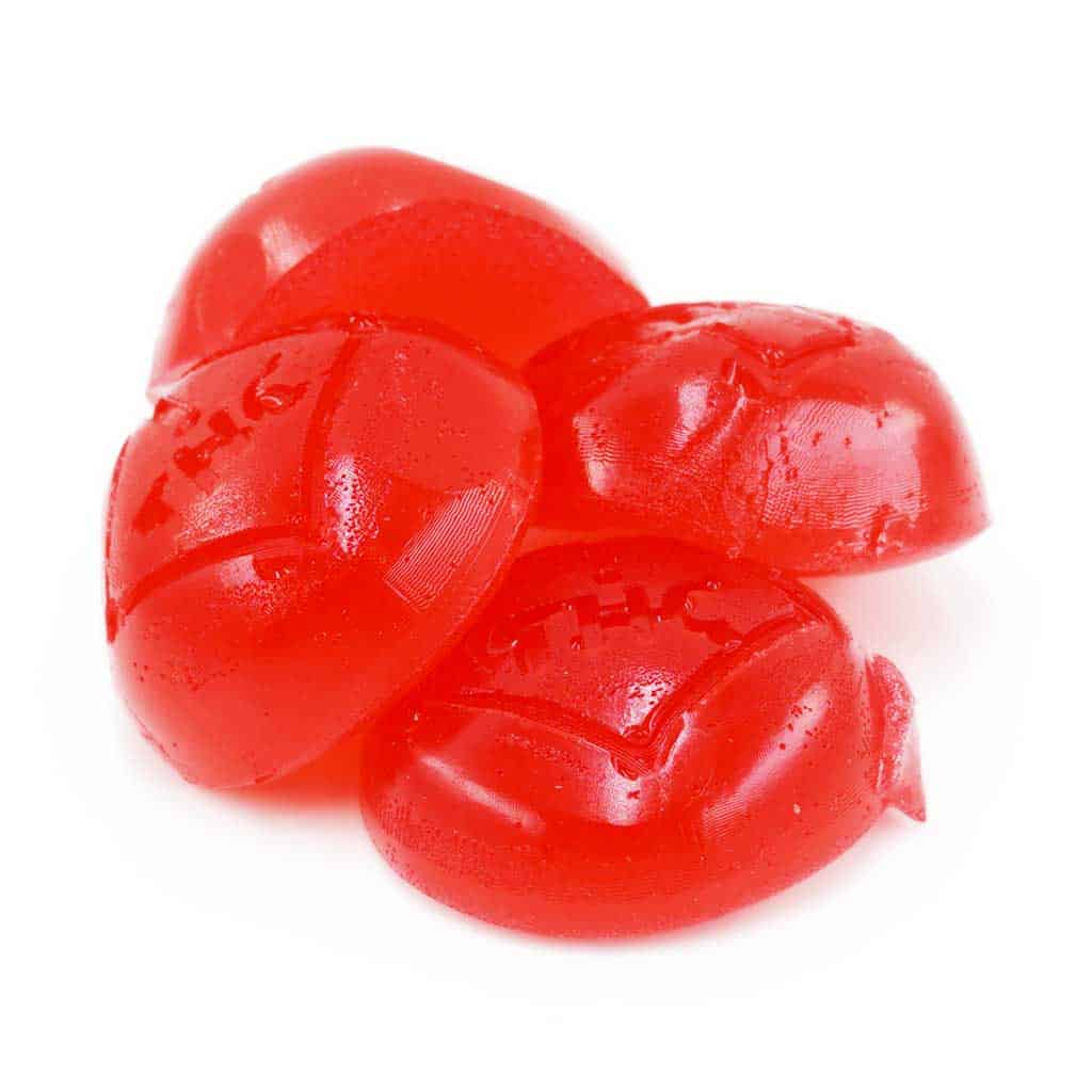 Buy Sky High Edibles - Pomegranate Gummy 600mg THC THC at Budexpressnow Online Shop