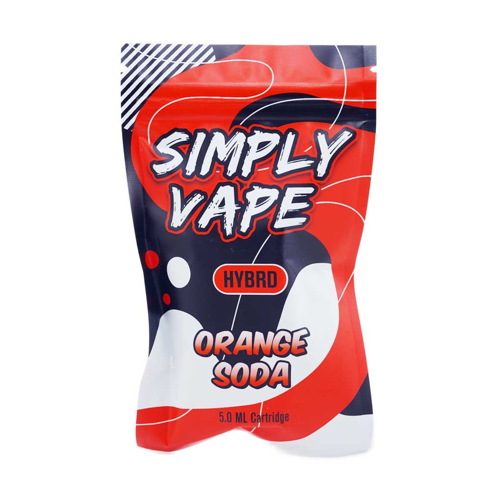 Buy Simply Vapes – THC Disposable Pen – Orange Soda – 5ML at Budexpressnow Online Shop
