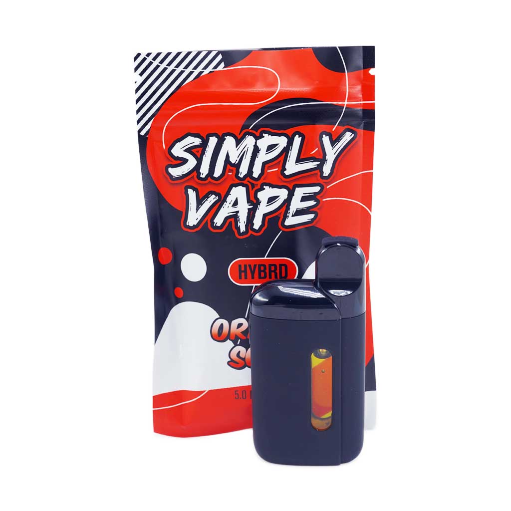 Buy Simply Vapes – THC Disposable Pen – Orange Soda – 5ML at Budexpressnow Online Shop