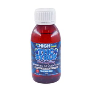 Buy Sky High Syrup - Blue Raspberry 1000mg THC at BudExpressNow Online Shop