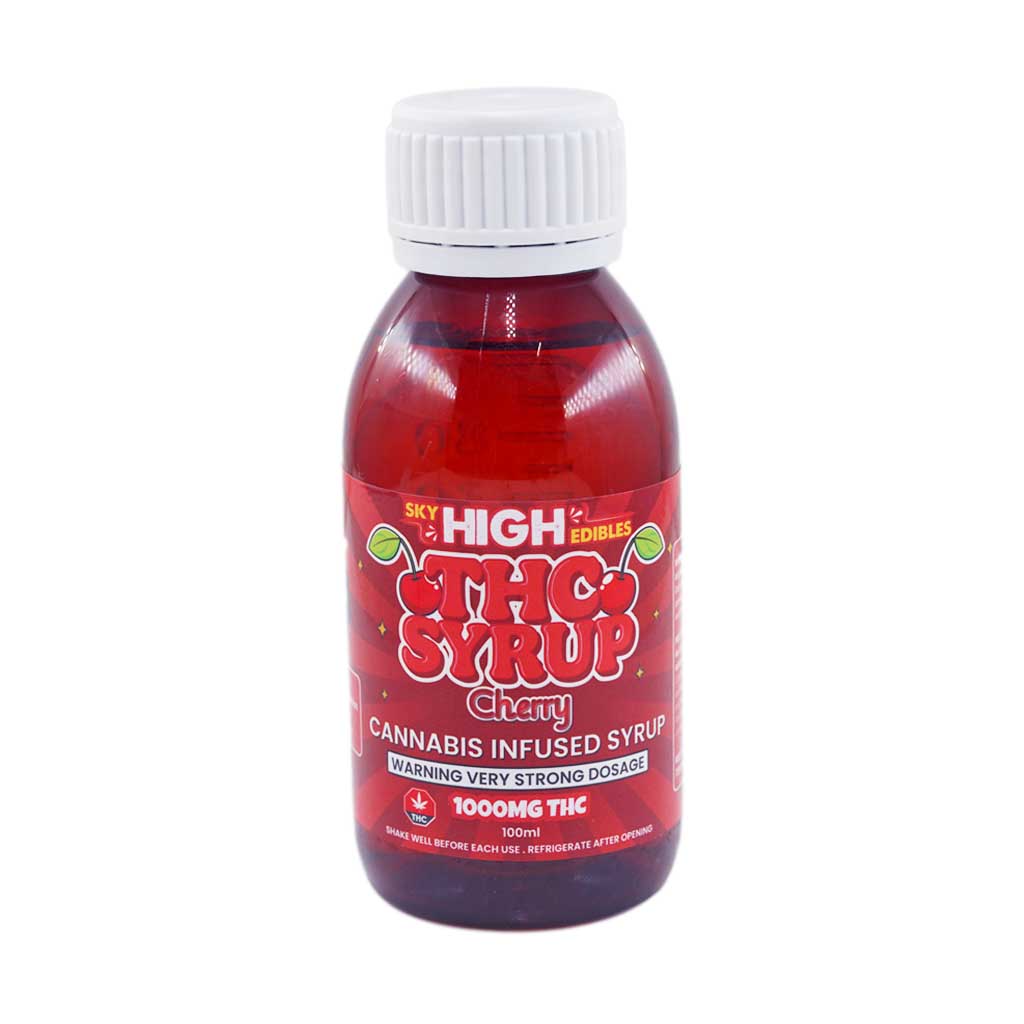 ZA SKYHIGHTHCSYRUP MG CHERRY Buy Sky High Syrup - Cherry 1000mg THC at BudExpressNow Online Shop