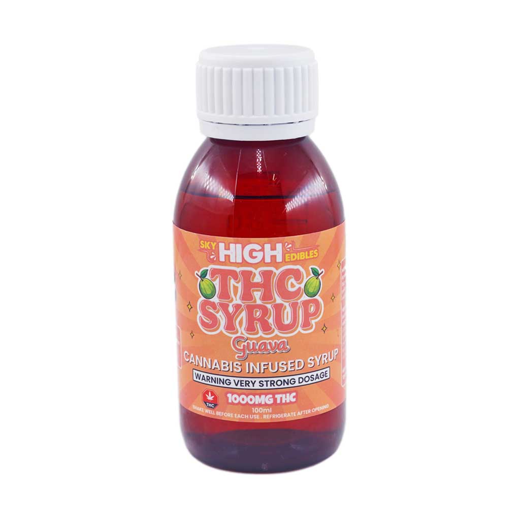 ZA SKYHIGHTHCSYRUP MG GUAVA Buy Sky High Syrup - Guava 1000mg THC at BudExpressNow Online Shop