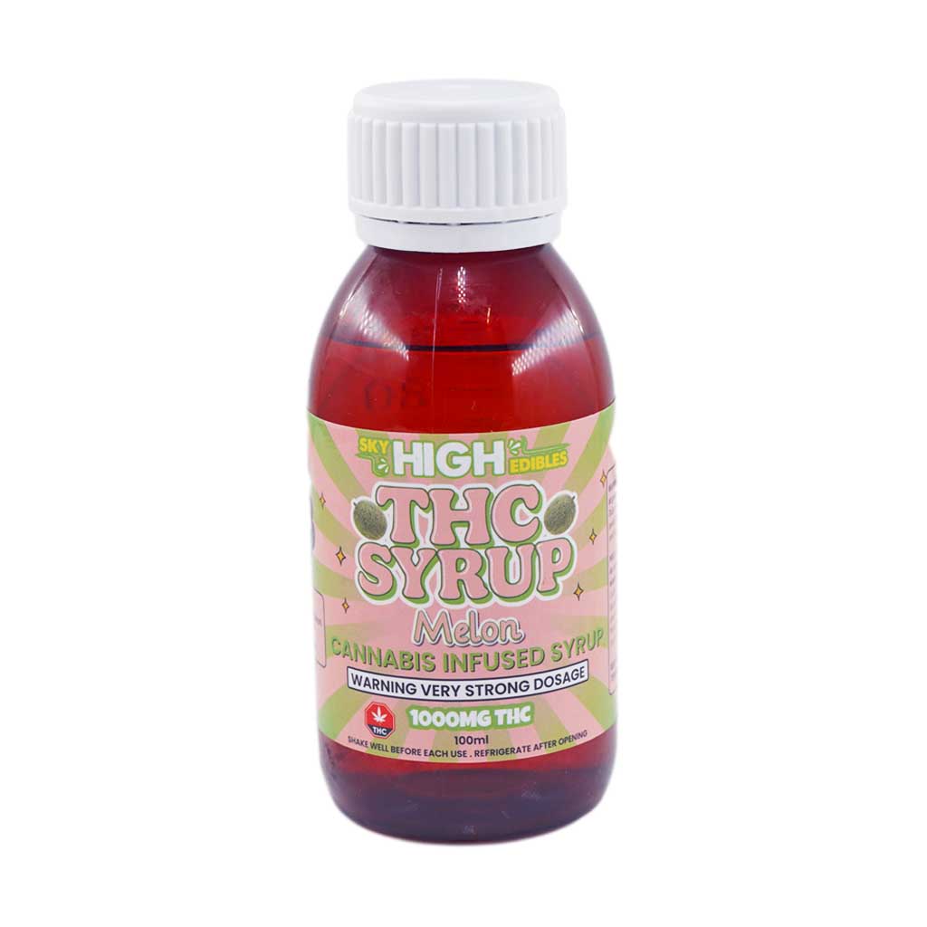Buy Sky High Syrup - Melon 1000mg THC at BudExpressNow Online Shop