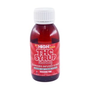 Buy Sky High Syrup - Strawberry 1000mg THC at BudExpressNow Online Shop