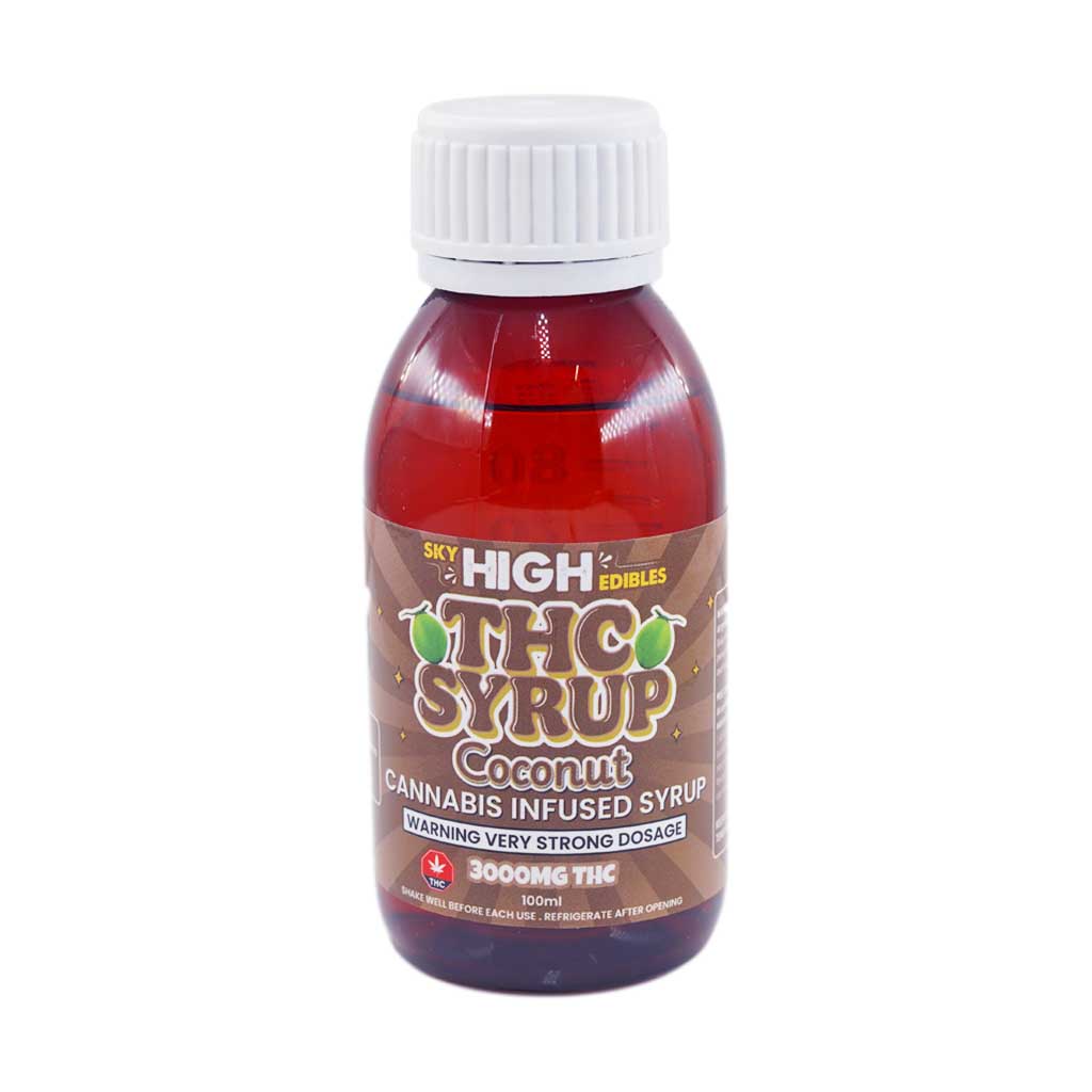Buy Sky High Syrup - Coconut 3000mg THC at BudExpressNow Online Shop