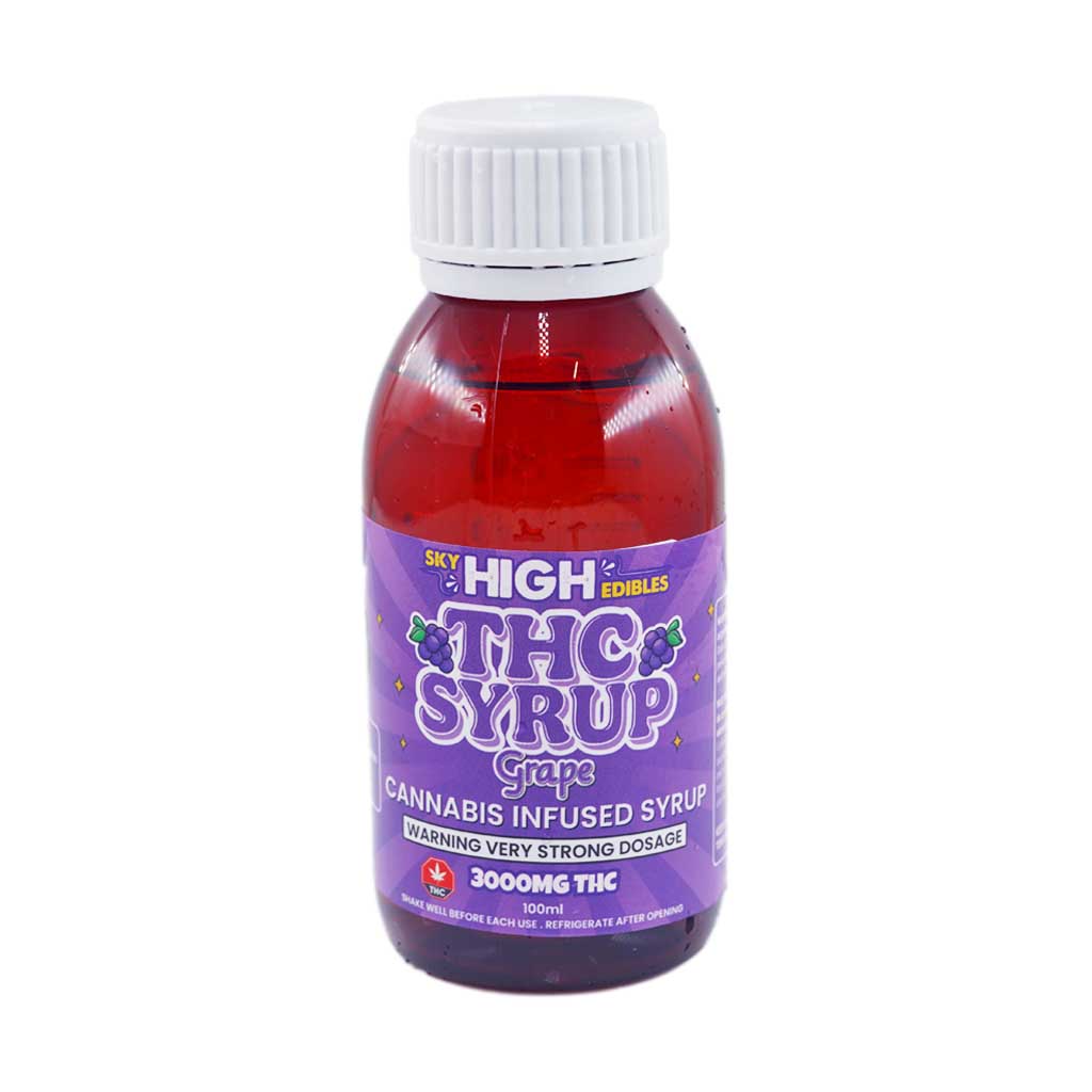ZA SKYHIGHTHCSYRUP MG GRAPE Buy Sky High Syrup - Grape 3000mg THC at BudExpressNow Online Shop