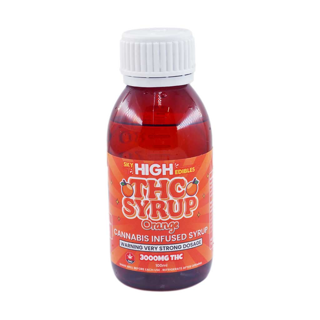 Buy Sky High Syrup - Orange 3000mg THC at BudExpressNow Online Shop