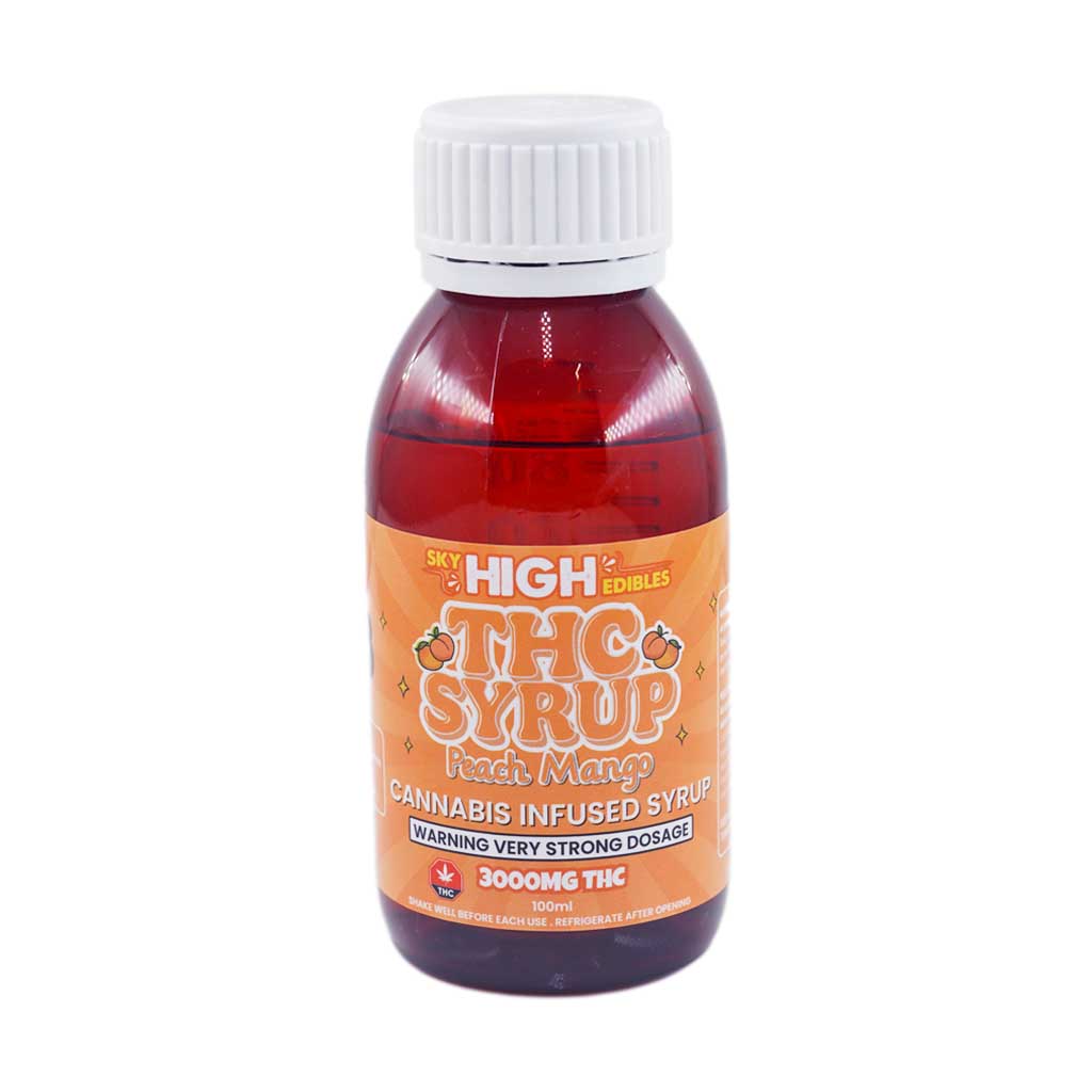Buy Sky High Syrup - Peach Mango 3000mg THC at BudExpressNow Online Shop