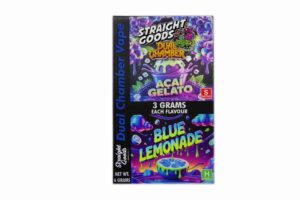 Buy Straight Goods - Dual Chamber Vape - Acai Gelato + Blue Lemonade (3 Grams + 3 Grams) at BudExpressNow Online Shop
