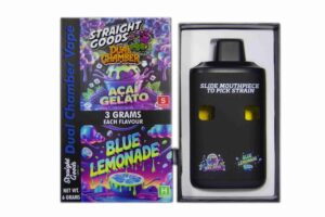 Buy Straight Goods - Dual Chamber Vape - Acai Gelato + Blue Lemonade (3 Grams + 3 Grams) at BudExpressNow Online Shop
