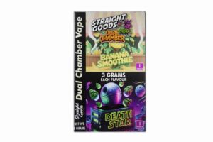 Buy Straight Goods - Dual Chamber Vape - Banana Smoothie + Death Star (3 Grams + 3 Grams) at BudExpressNow Online Shop